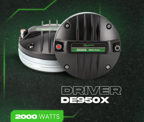 DRIVER DE950X DE NEODYMIUM 2000W 3" COMANDO
